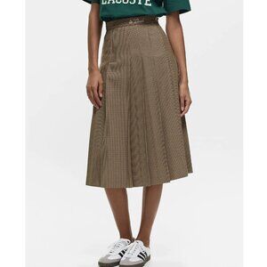 Lacoste x Le Fleur pleated skirt